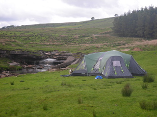 Campsite at Garsdale Head